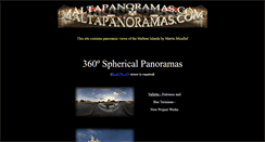 Desktop Screenshot of maltapanoramas.com